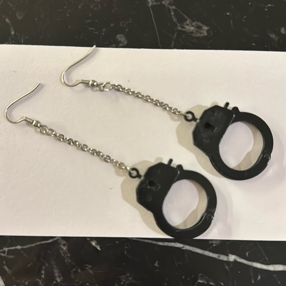 Handcuff earrings